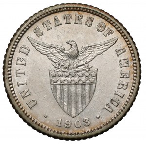 Filippine, 10 centesimi 1903