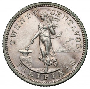 Filippine, 20 centavos 1903