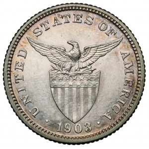 Filipiny, 20 centavos 1903