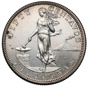 Filippine, 50 centavos 1903
