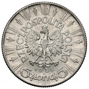 Piłsudski 5 zloty 1938