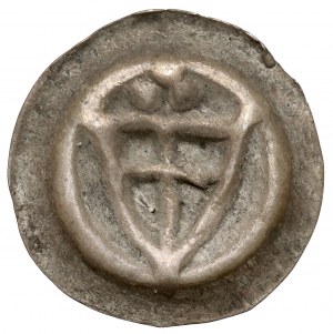 Ordre Teutonique, Brakteat - Écu avec croix (1307-1318)
