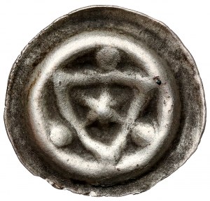 Deutscher Orden, Brakteat - Schild mit Stern (1353-1360)