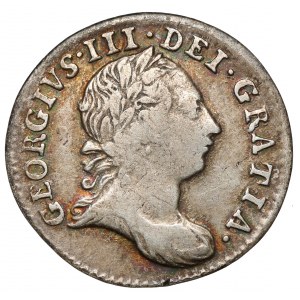 Anglia, Jerzy III, 3 pensy 1763