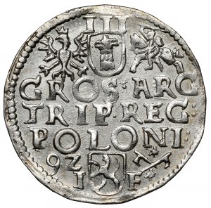 Zikmund III Vasa, Trojak Poznaň 1592 - 9Z zleva