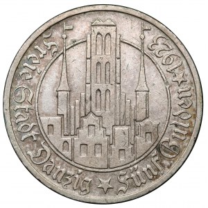 Gdańsk, 5 guldenów 1923