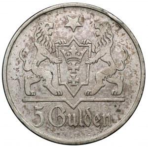 Gdansk, 5 guldenov 1923