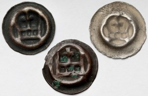 Ordine Teutonico, Brakteat - Corona - set (3 pezzi)