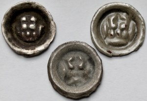 Ordine Teutonico, Brakteates - Corona - set (3 pezzi)