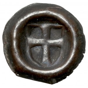 Zakon Krzyżacki, Brakteat - Tarcza z krzyżem (1307-1318)