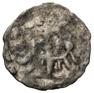Casimir III le Grand ( ?), Denier sans date - Lion à gauche - très rare