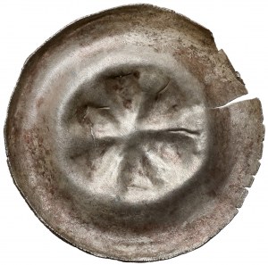 Brakteat - A wheel with six spokes ending in balls