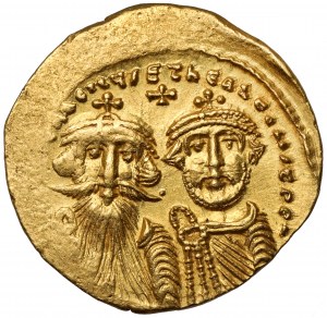 Heraklius (610-641 n. l.) Solidus, Konstantinopol