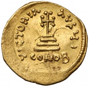 Héraclius (610-641 ap. J.-C.) Solidus, Constantinople