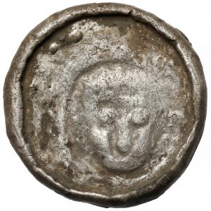 Ladislao I Herman, denario della croce di Breslavia - testa piccola