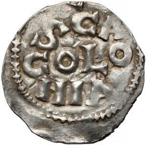 Cologne, Henryk II (1002-1024) Denar