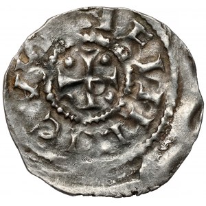 Cologne, Henryk II (1002-1024) Denar