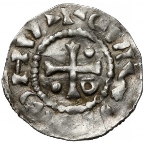 Bawaria, Regensburg, Henryk II (1002-1024) Denar