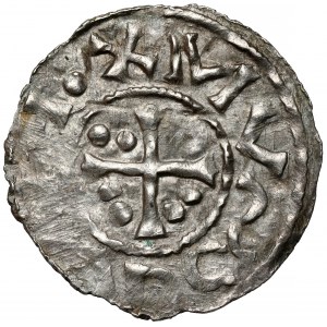 Bawaria, Regensburg, Henryk II (1002-1024) Denar