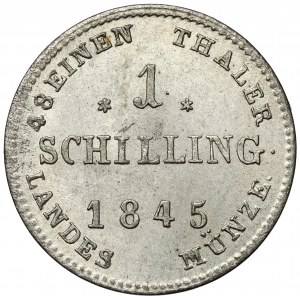 Mecklenburg-Schwerin, Schilling 1845