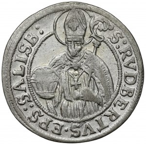 Austria, Max Gandolf von Kuenburg, 3 krajcary 1681, Salzburg