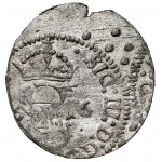 Zygmunt III Waza, Szeląg Wilno 1616 - rzadki ozdobnik