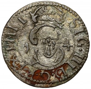 Sigismund III. Vasa, Vilnius 1614 - Sztypel - selten