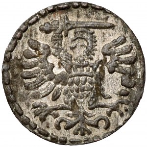 Sigismund III Vasa, Denarius of Gdansk 1597