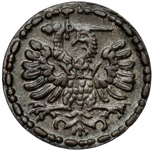 Sigismund III Vasa, Denarius of Gdansk 1590