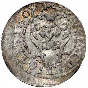 Sigismund III. Vasa, Riga 1609 - Datum im Rand