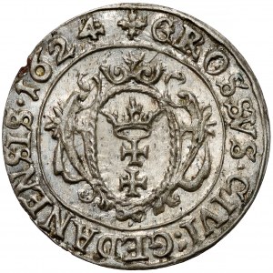 Sigismondo III Vasa, Grosz Gdansk 1624