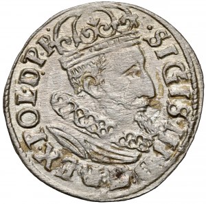 Sigismondo III Vasa, centesimo di Danzica 1626 - SENZA bordo