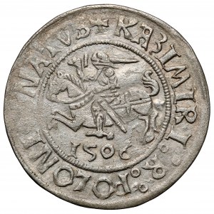 Sigismondo I il Vecchio, penny di Głogów 1506 - datato