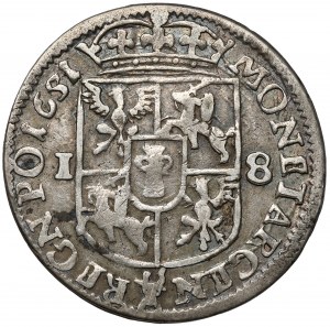 John II Casimir, Ort Wschowa 1651 - no MW