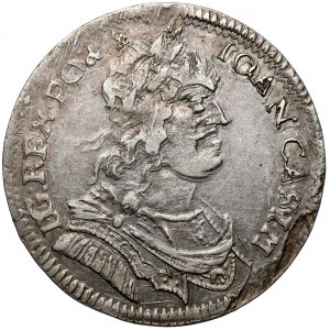 Giovanni II Casimiro, Ort Wschowa 1651 MW - busto stretto