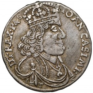 John II Casimir, Ort Krakow 1655 IT SCH - RARE