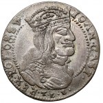 Jan II Kazimierz, Szóstak Wilno 1665 TLB - BEZ Dei Gratia - RZADKOŚĆ