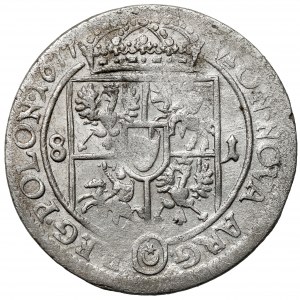 John III Sobieski, Ort Bydgoszcz 1677 SB - error 8-1 instead of 1-8