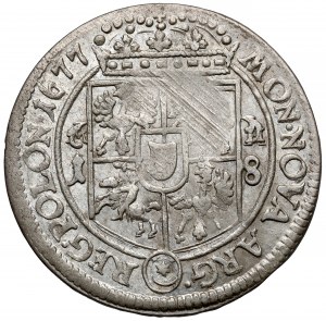 Jan III Sobieski, Ort Bydgoszcz 1677 - lettres MH - rare