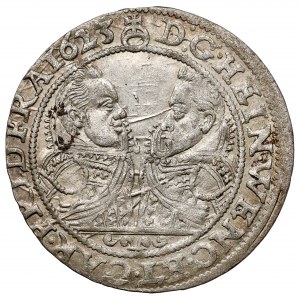 Śląsk, Henryk Wacław i Karol Fryderyk, 24 krajcary 1623 BZ, Oleśnica