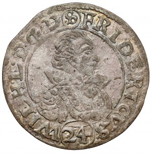 Slesia, Federico Guglielmo, 24 krajcars 1622 DR, Skoczów - raro