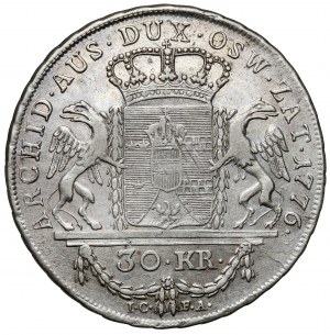 Galícia a Lodomeria, 30 krajcars 1776, Viedeň