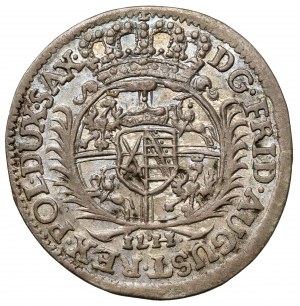 Augusto II il Forte, 1/12 di tallero 1701 ILH, Dresda