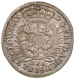 August II the Strong, 1/12 thaler 1705 EPH, Leipzig