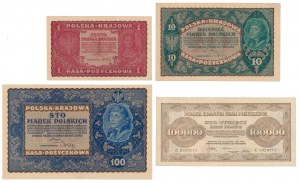 Marki, Sierpień 1919 - Inflacja (4szt)