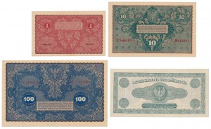 Marki, agosto 1919 - Inflazione (4pc)