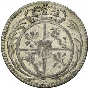 August III Sas, 1/24 thaler 1753 L, Leipzig