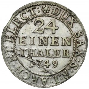 August III Sas, 1/24 talara 1746 FWóF, Drezno