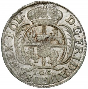 August II Silný, 1/24 toliara 1731 IGS, Drážďany - krásna