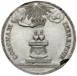 Augustus III Sas, Dwugrosz 1738 - nuptial